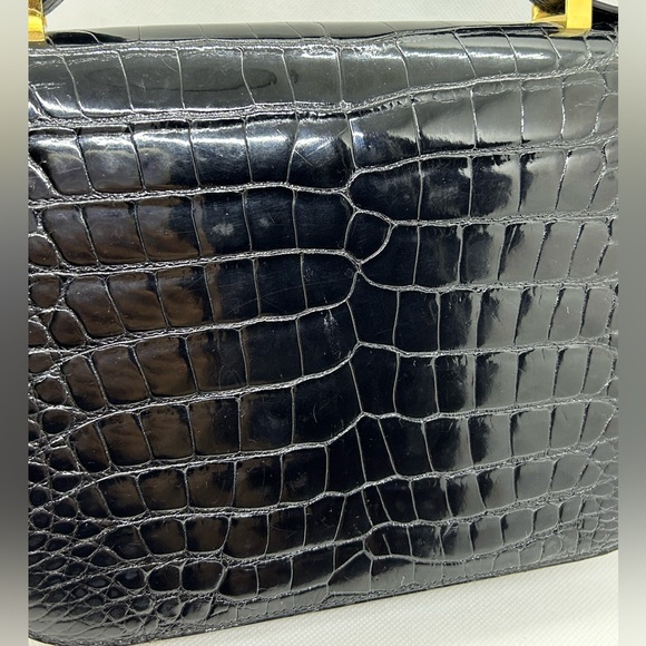 Hermes Constance 24 Black Alligator Vintage Bag - Picture 13 of 16
